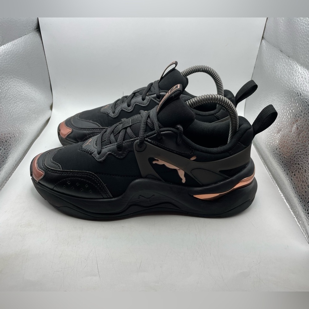 Puma Rise Neoprene rosewater Black Sneakers women’s 6.5